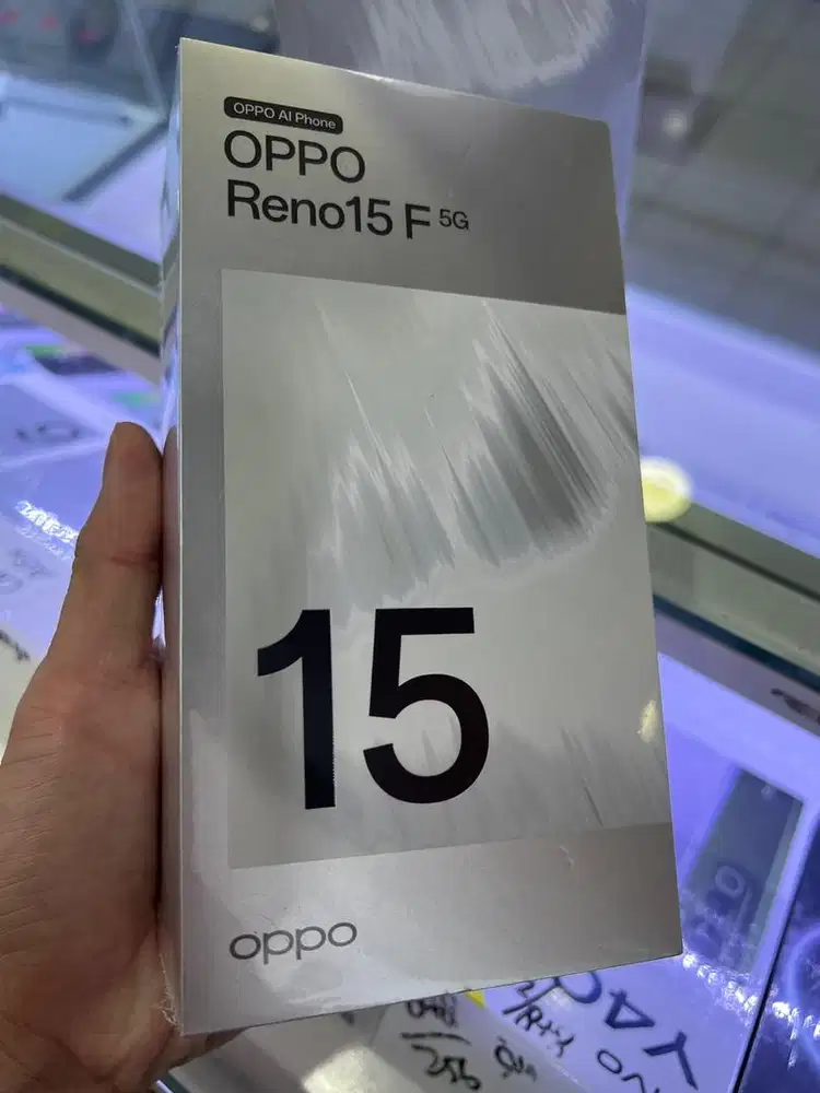 Oppo Reno 15F 5G ram8/256gb new garansi resmi oppo ready