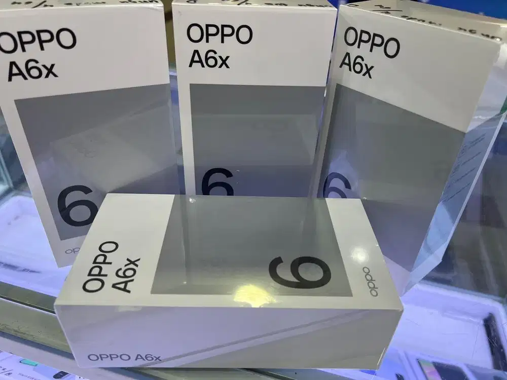 Oppo A6X ram4/64gb new garansi resmi oppo ready