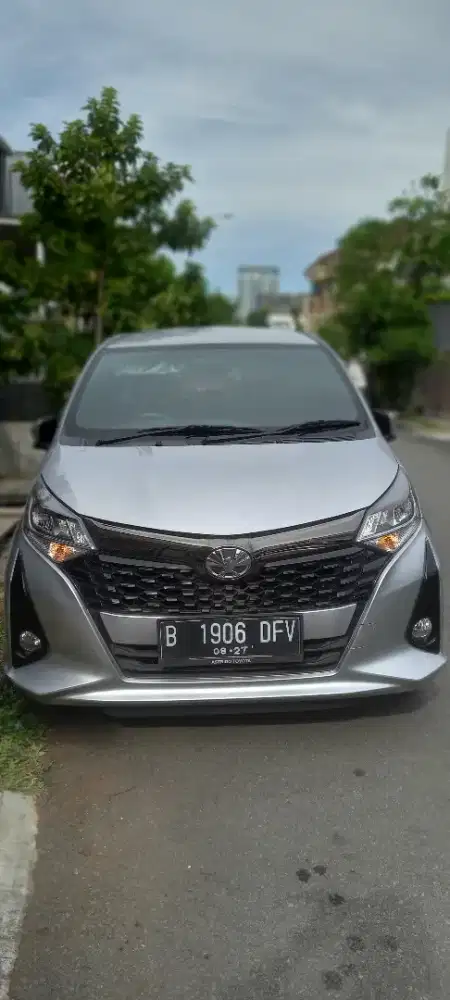 Toyota Cayla G At 2022 New model warna silver