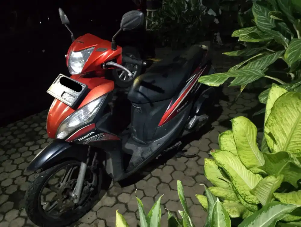 Honda Spacy 2012 Merah Hitam