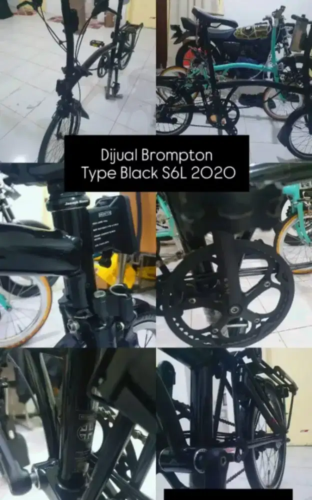 Brompton S6L Black 2020
‎-