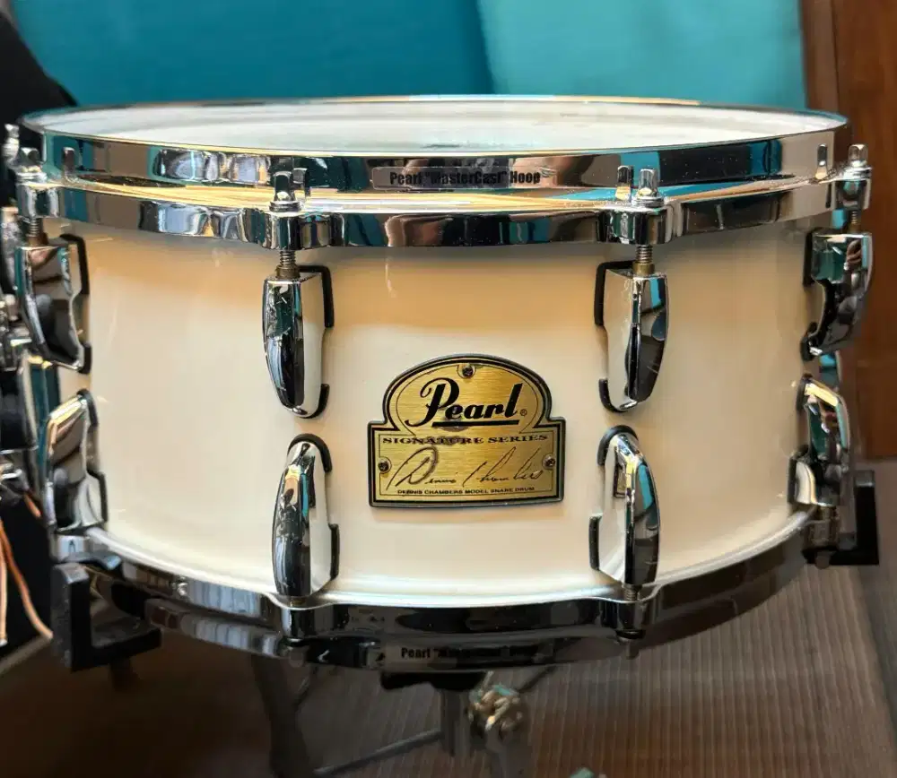 Dijual Snare Pearl Dennis Chambers 14 x6,5
