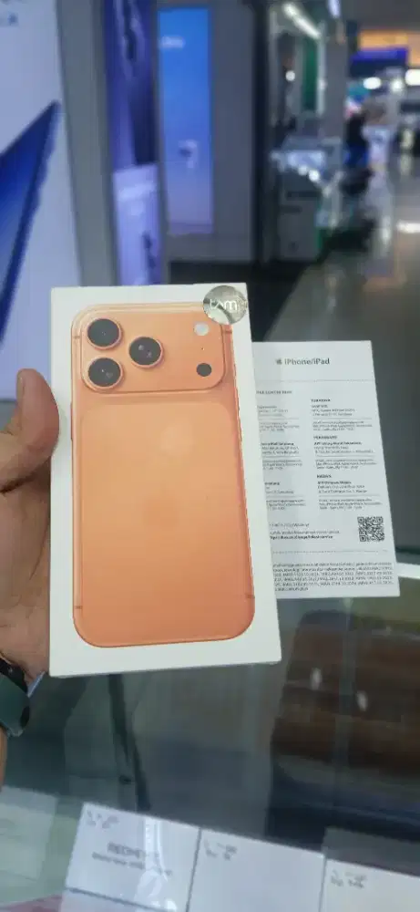 Jual harga promo. Iphone 17 pro max 1tb, ibox pa/a segel bukan repack