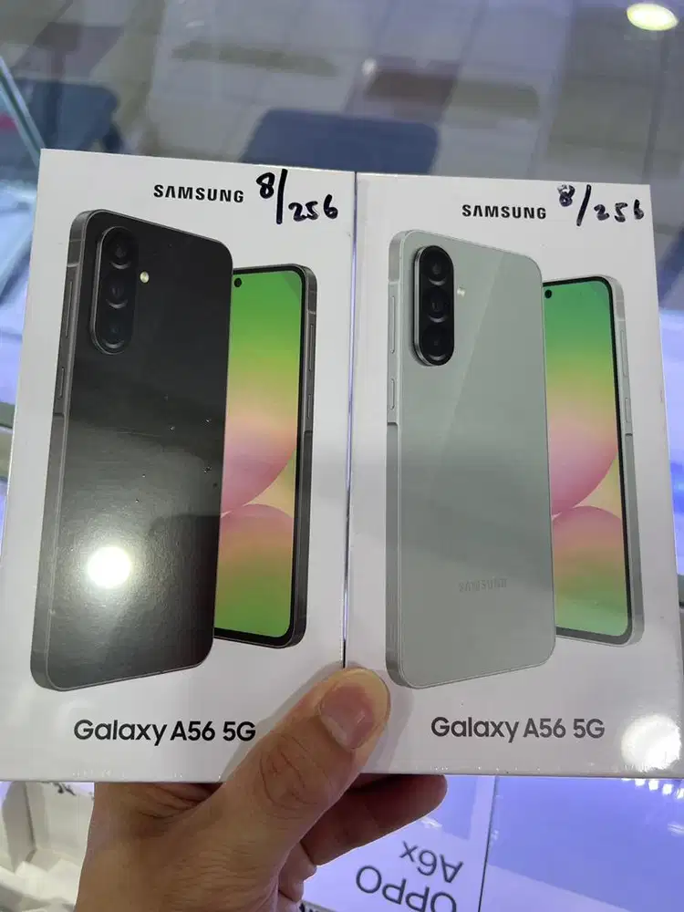 Samsung A56 5G ram8/256gb new garansi resmi sein ready
