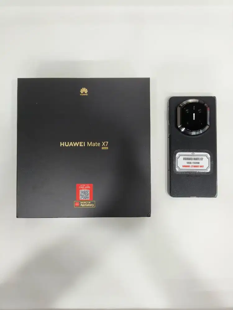 ( Second ) Huawei Mate X7 16/512GB Black | Resmi | Masih Garansi