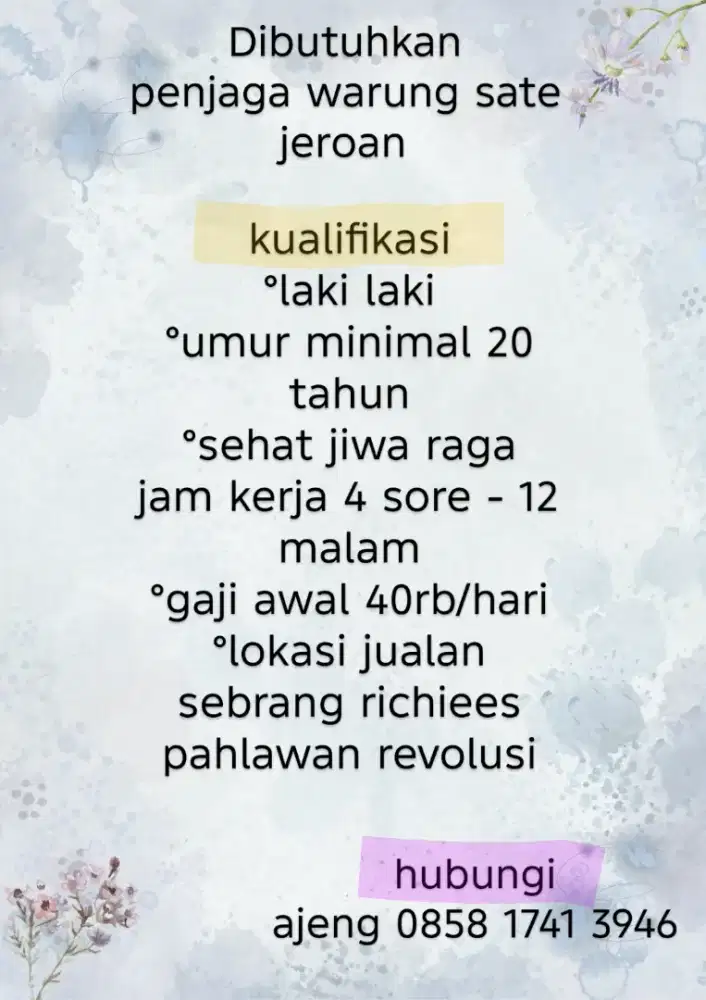 langsung kerja tanpa ijazah