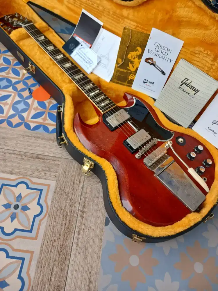 Gibson sg murphy lab maestro vibrola..rare