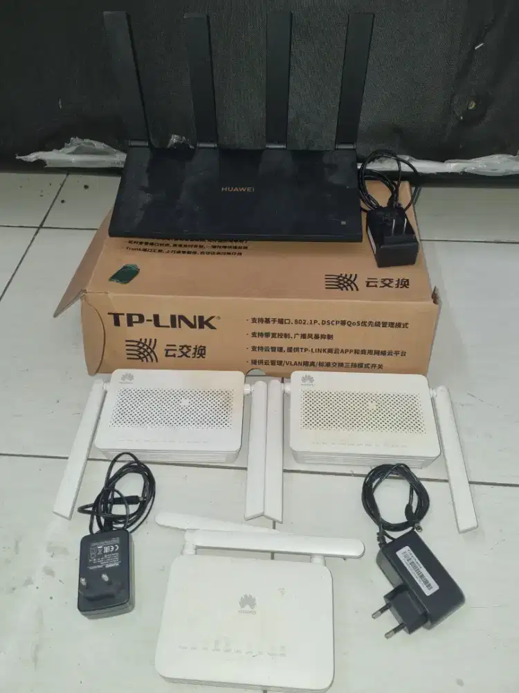 PAKET ROUTER WIFI MURAH – LANGSUNG 4 UNIT