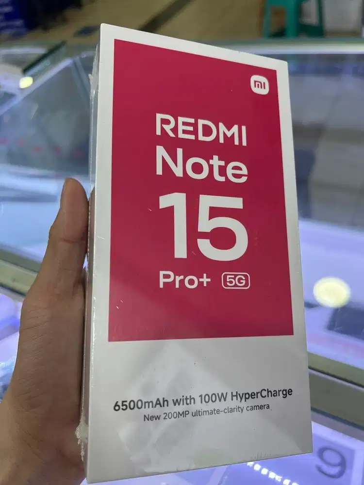 Redmi Note 15Pro Plus 5G ram8/256gb new garansi resmi xiaomi tam ready