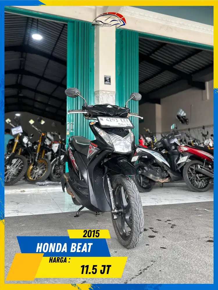 HONDA BEAT 2015 MURAH GAS POLL MASZEHHH HIKMAH MOTOR KEPUH