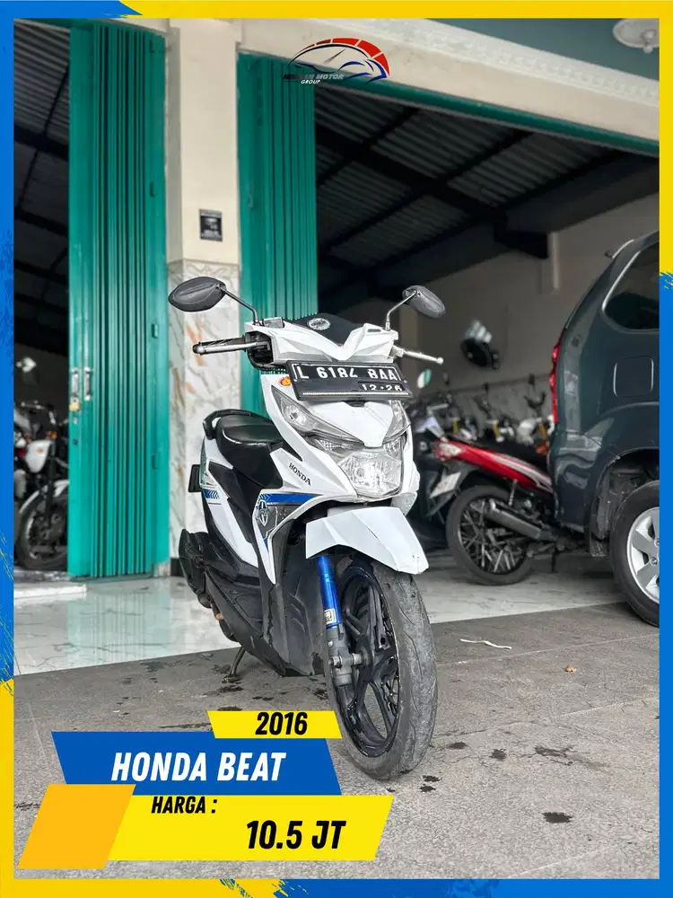 HONDA BEAT 2016 MESIN AMAN POLL MASZEHH HIKMAH MOTOR KEPUH