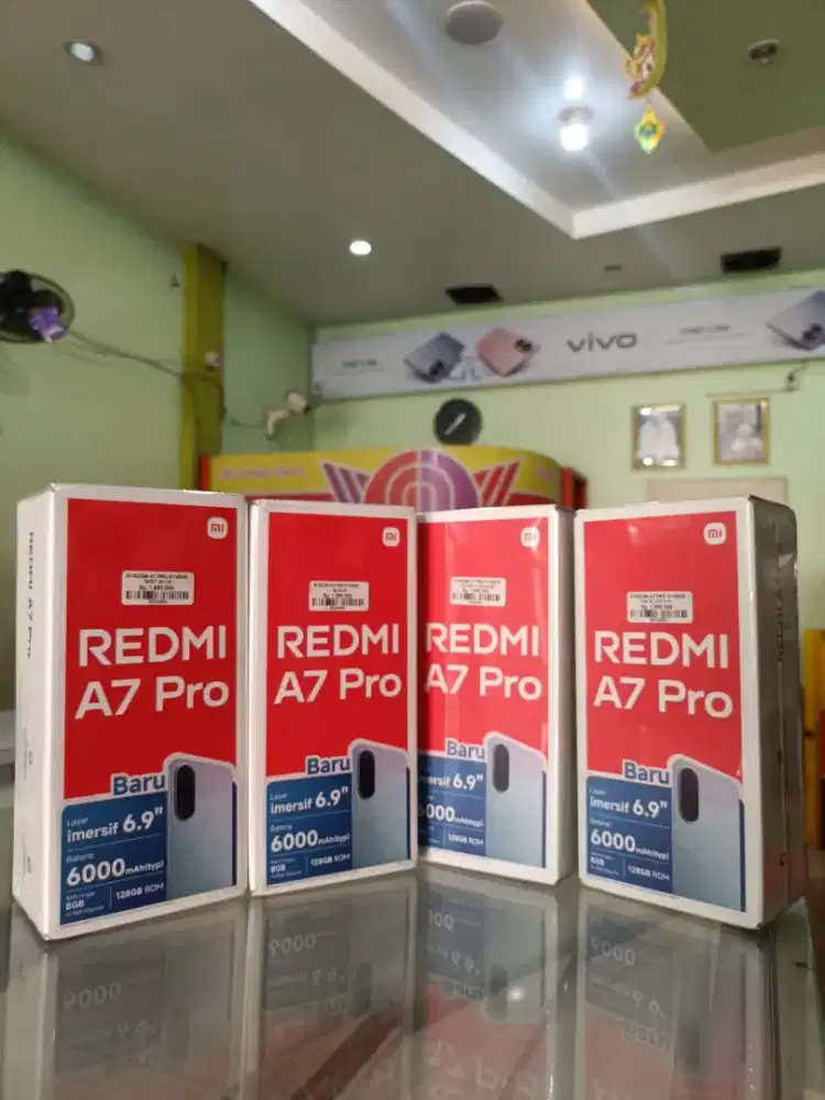 REDMI A7PRO 4/128 GARANSI 1 TAHUN