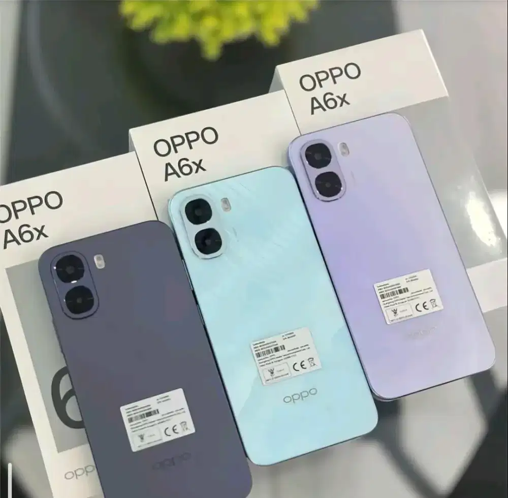 OPPO A6X 4+4/64 GARANSI 1 TAHUN