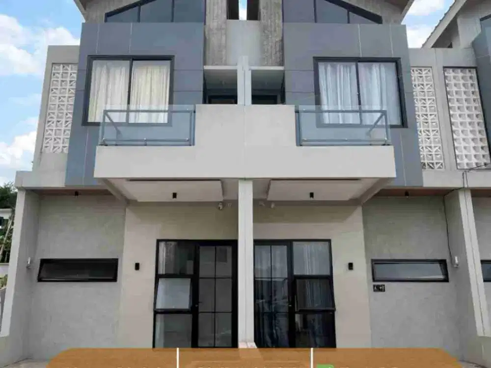 RUMAH 2LT DI CINANGKA DKT BANDARA PONDOK CABE DAN KAMPUS UT