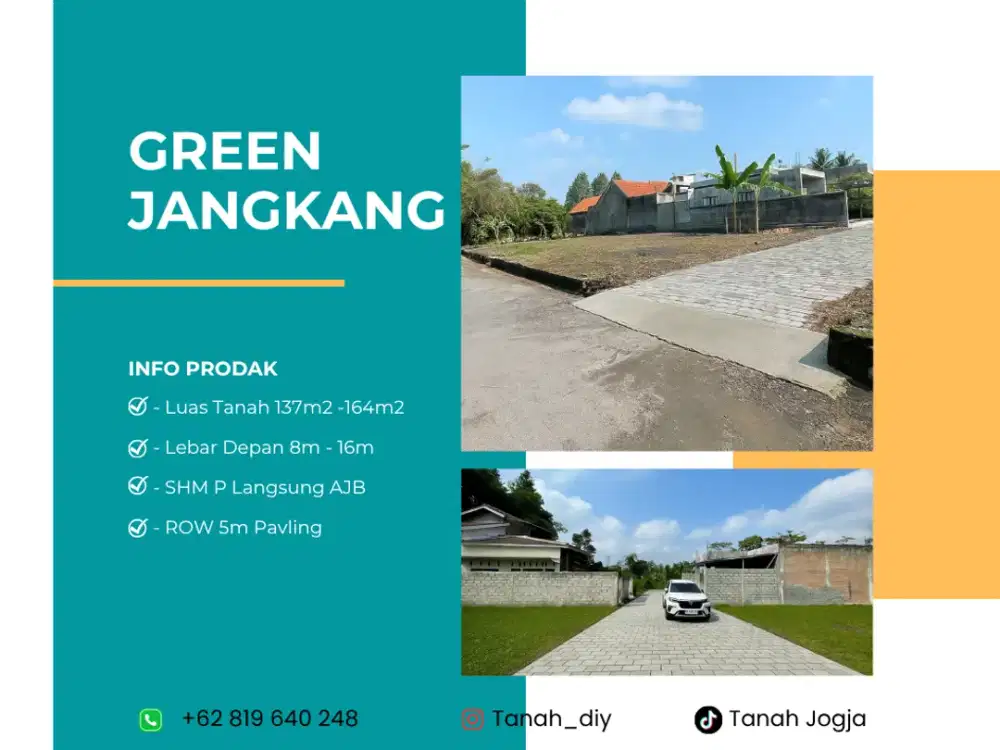 Tanah Murah SHM Ready Siap Bangun Di Jogja Utara