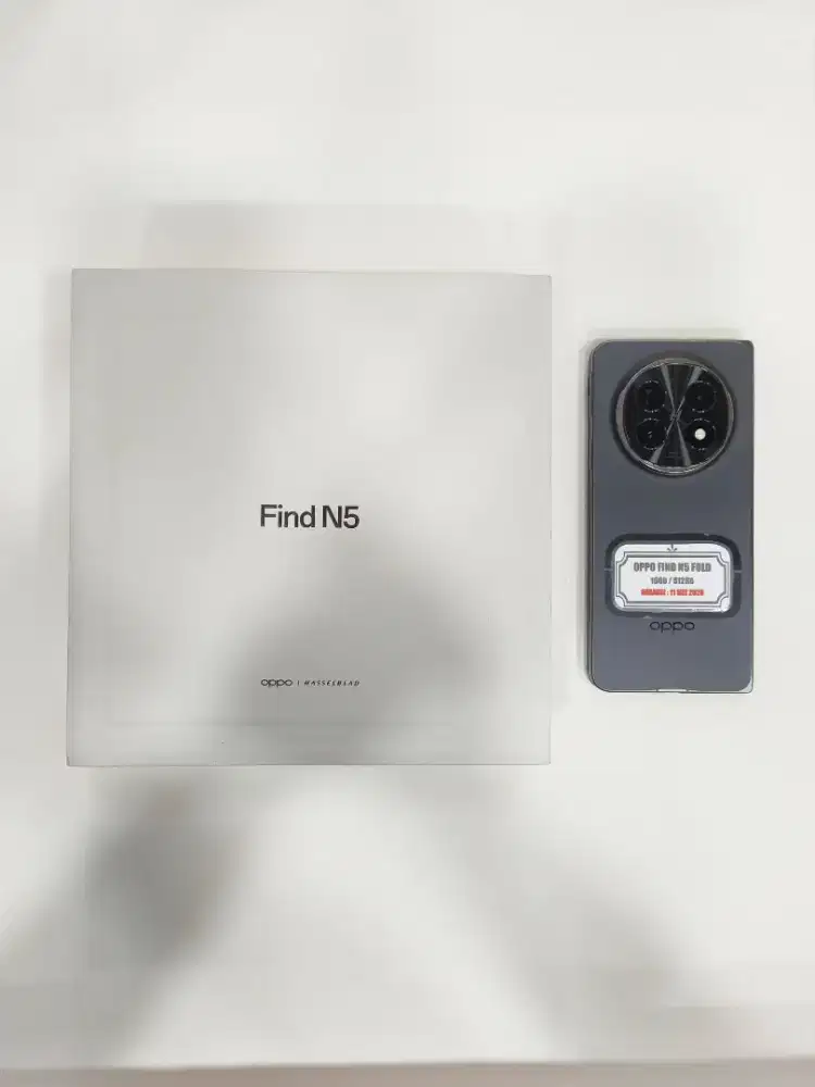 ( Second ) OPPO Find N5 Fold 16/512GB Black | Resmi | Masih Garansi