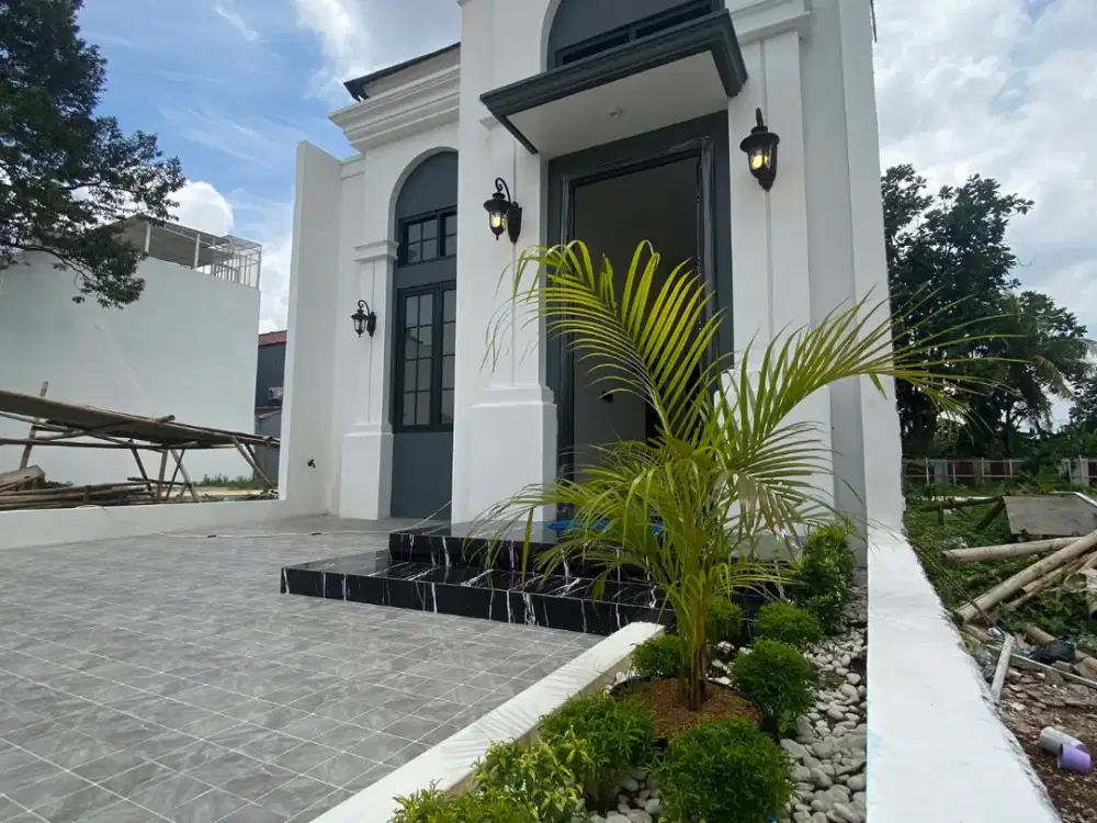 Cluster cantik dekat stasiun depok lama,akses mobil bebas banjir