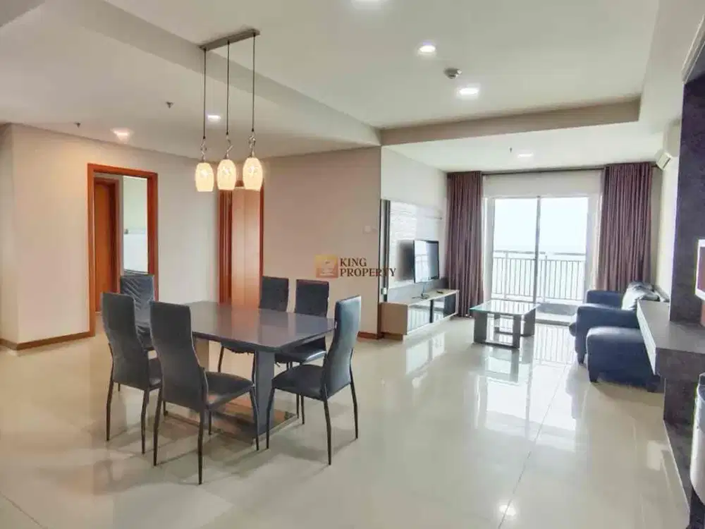 Condominium Mewah 3BR Hook View Laut Lepas Full Furnish Green Bay Pluit