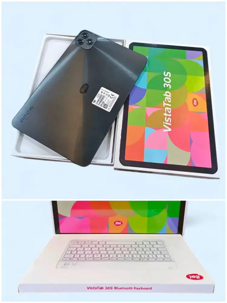 Tablet itel vista 30s 4G 8/256 fullset mulus no minus
