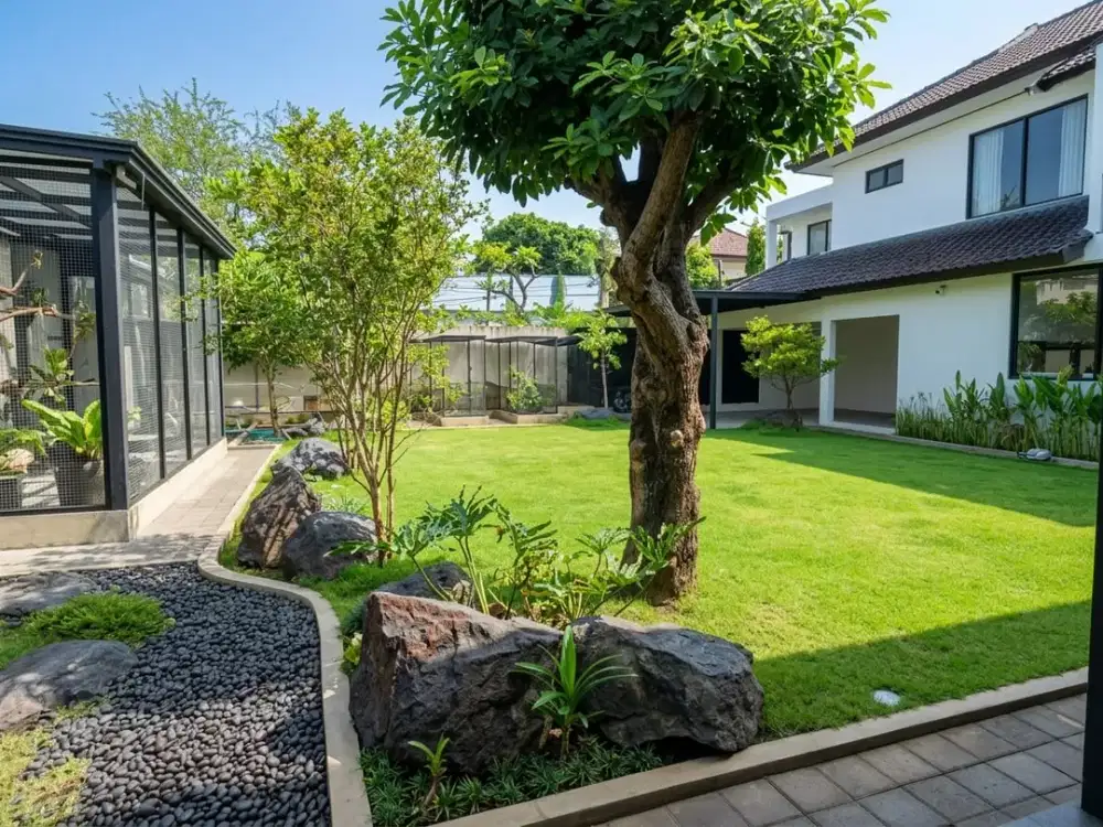 For Sale Peaceful House with Spacious Garden at Taman Mumbul, Nusa Dua