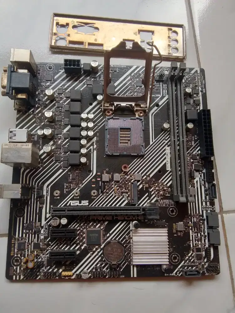Motherboard Asus prime H510me second garansi 1 Minggu.