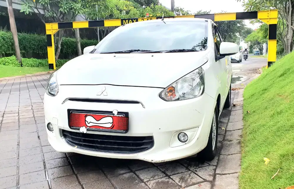 ISTIMEWA Mirage Exceed No March GLS 2014/2015 Matic Ors Putih AT KIM