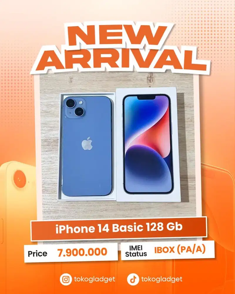 iPhone 14 Basic 128 Gb ex IBOX