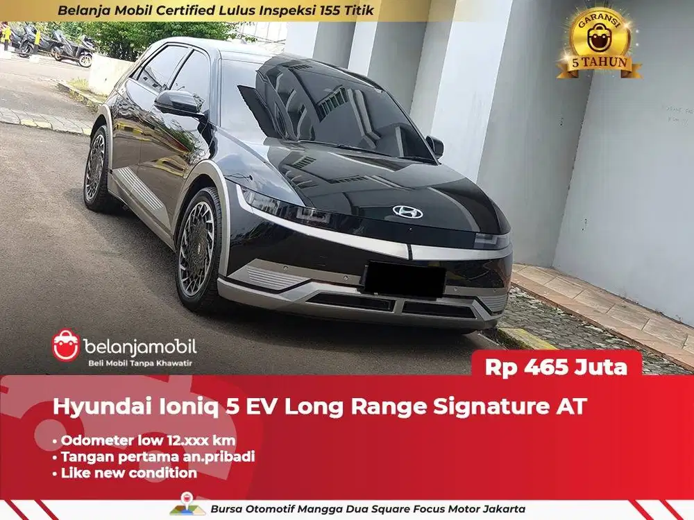 [ LOW KM 12RB ] Hyundai Ioniq 5 Long Range Signature EV 2024 2025