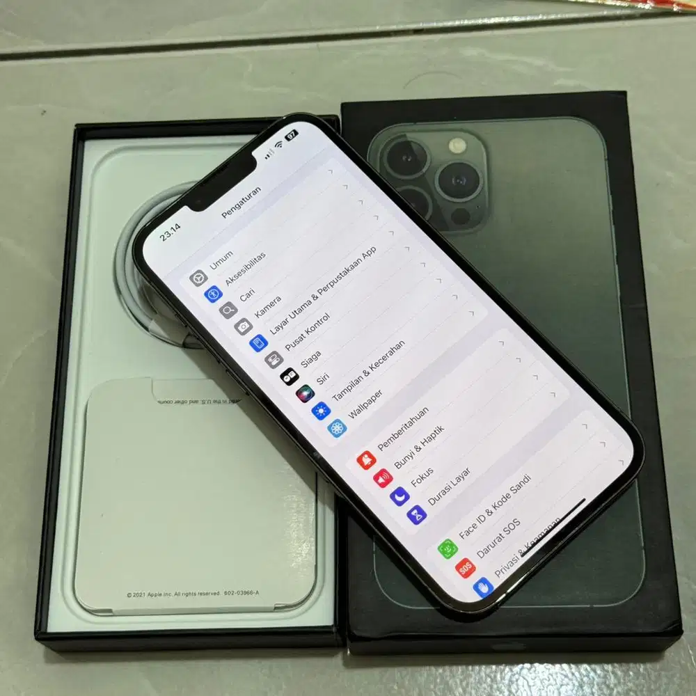 EX INTER IPHONE 13 PRO MAX 128 GB (2ND BERGARANSI)