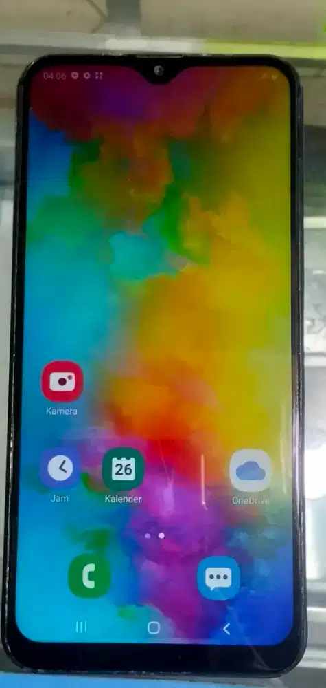 Samsung M20 warna biru jual murah 3/32