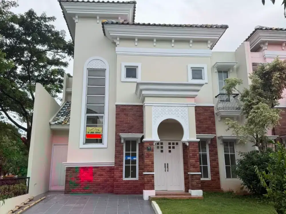 Di Jual Rumah Alicante Gading Serpong Hook Kosongan Siap Huni