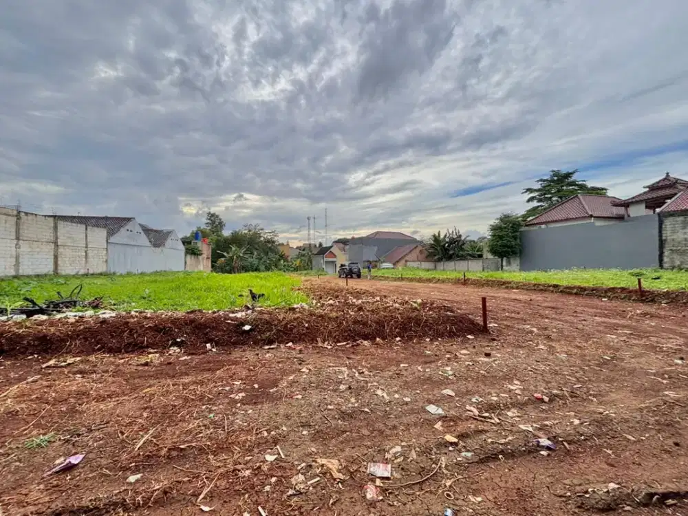 Kavling Strategis 14 Menit gerbang Tol Jatiasih, Area Ramai