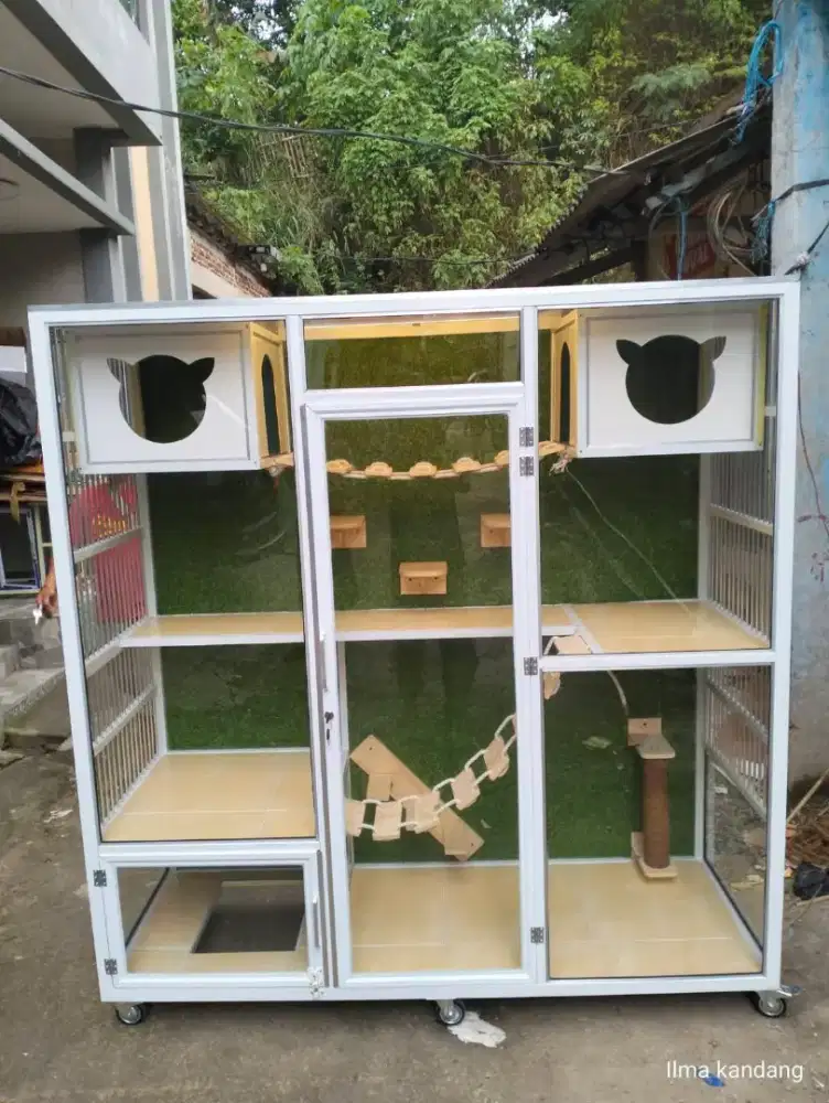 KANDANG KUCING ANABUL ALUMUNIUM