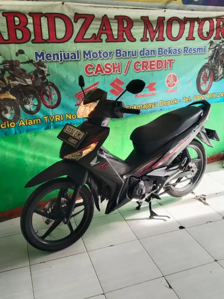 Honda new supra x 125 th 2018 pajak depok hidup panjang