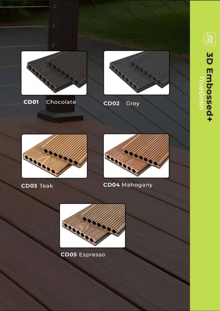 Lantai Decking WPC / Wpc Decking / WPC OUTDOOR