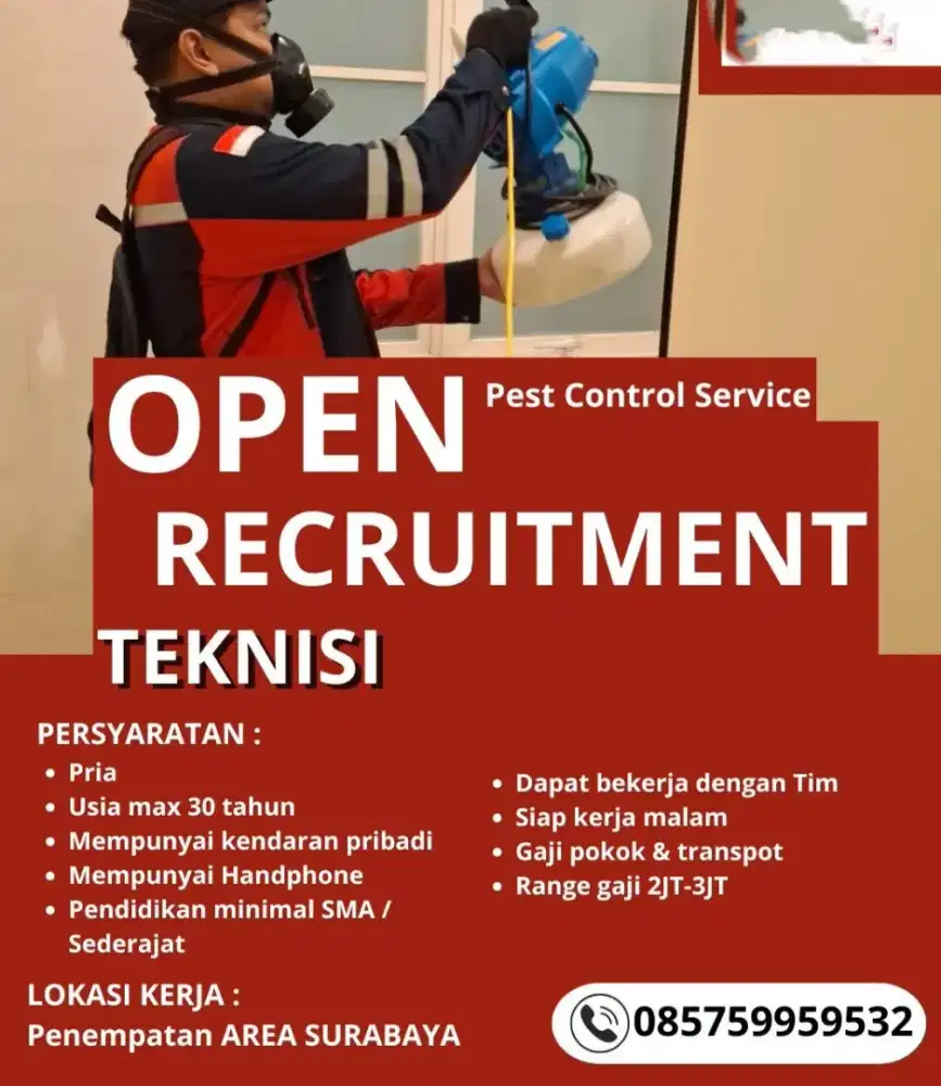 Teknisi Pest Control