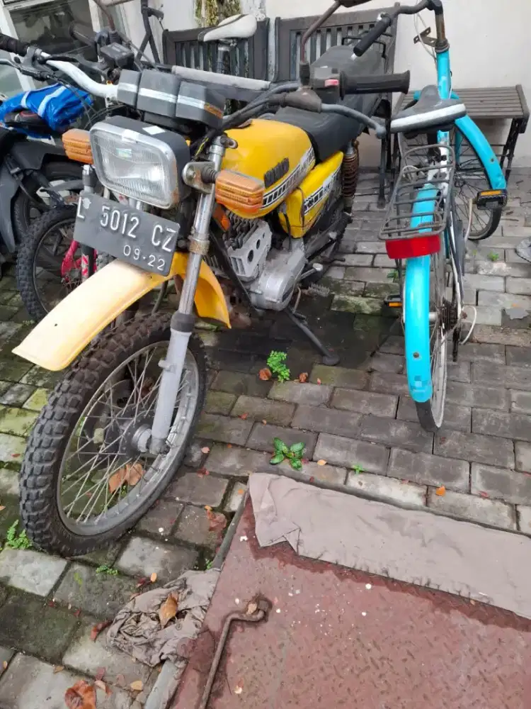 Dijual yamaha rxs model yamaha YT model trail.