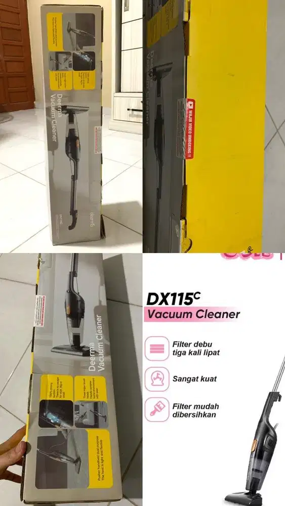 Deerma Vacuum Cleaner DX115C (Segel)