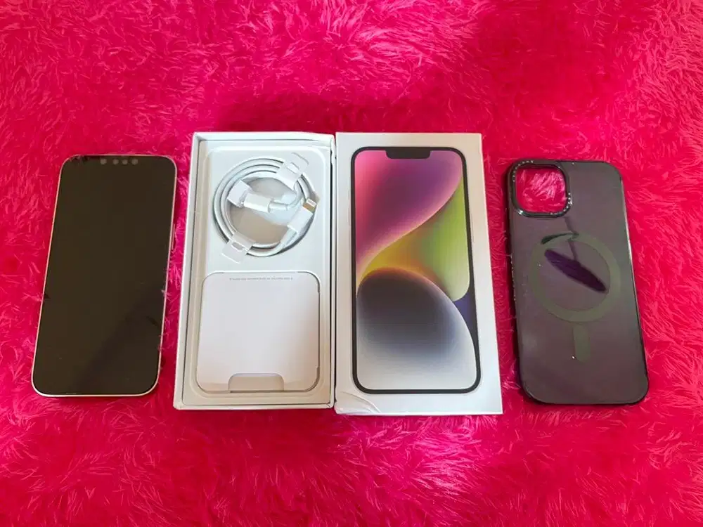 Iphone 14 starlight 128gb like new ex digimap