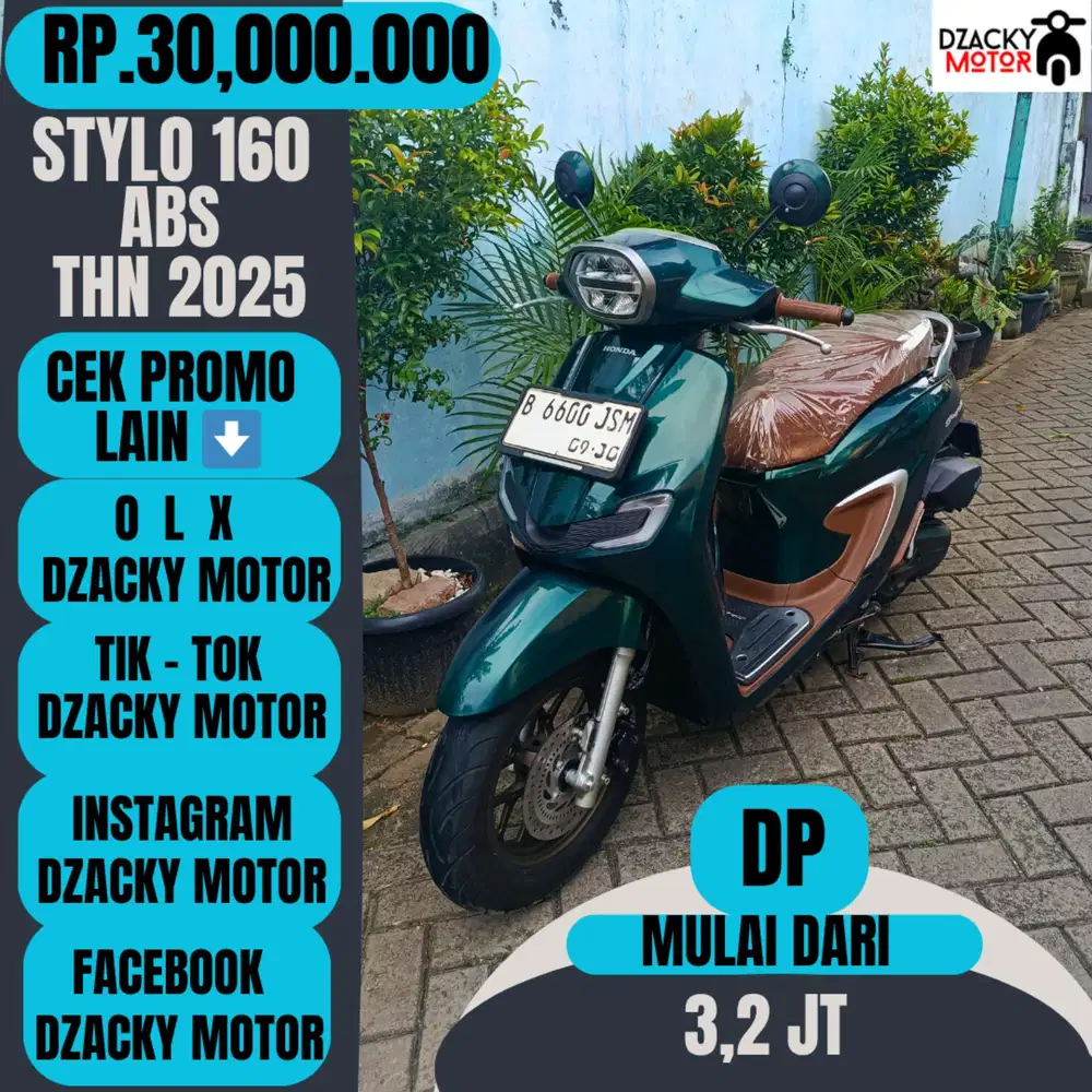STYLO 160 ABS THN 2025 SECOND LIKE NEW