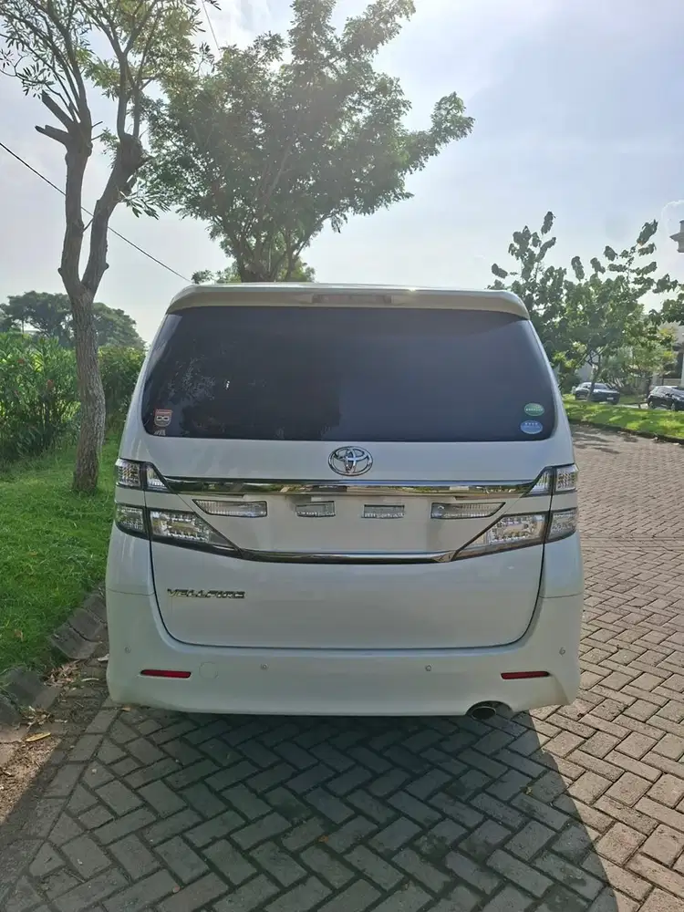 Toyota Vellfire 2012 Bensin