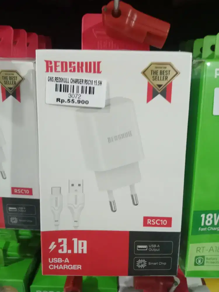 REDSKULL CHARGER RSC10 15.5W| ATLANTIS DAHSYAT