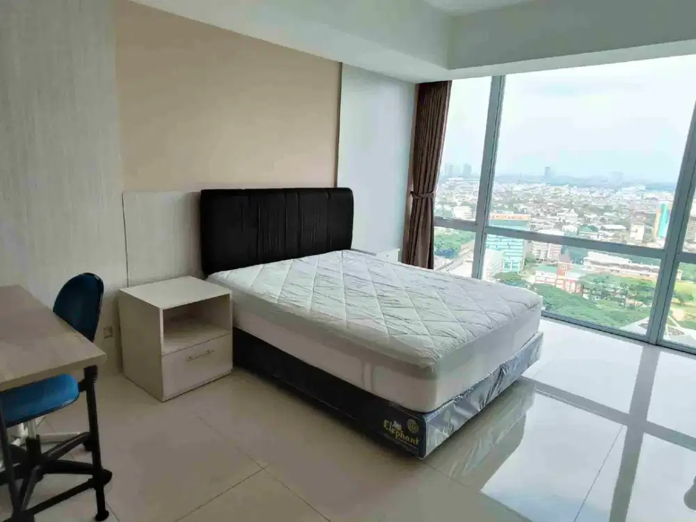 U Residence 3 apartment, furnish, studio 35m2, view timur UPH dan termurah