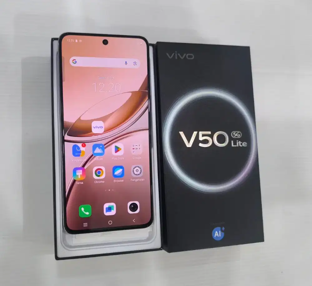 Vivo V50 Lite ram 12/512 komplit ori istimewa