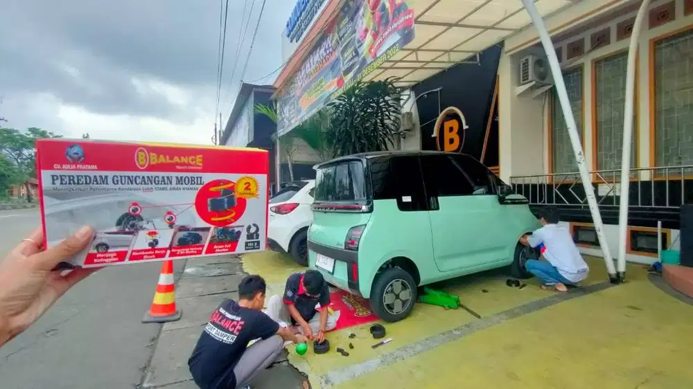 SHOCK AWET & STABIL Bebas Limbung dg pasang Balance Spring Buffer