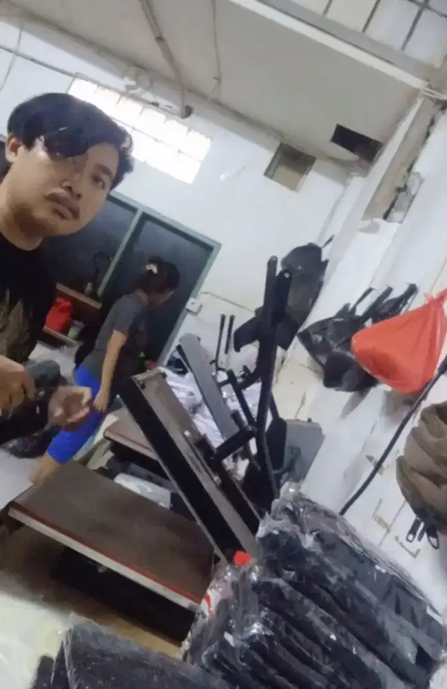 Info lokernya boss saya pengalaman mesin pres sablon dtf dan peking