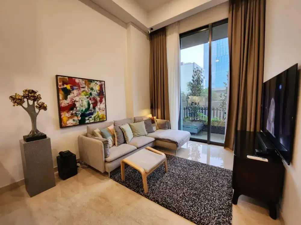 Disewa Apartemen Arumaya Residence 2BR Furnished Uk 80 m2 at Jakarta Selatan