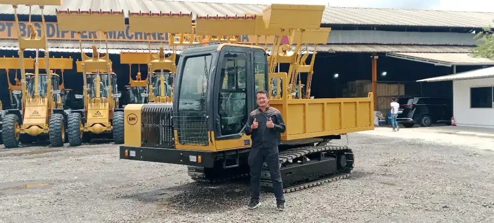 Jual Dumper Crawler Track Besi QY-80 8 ton