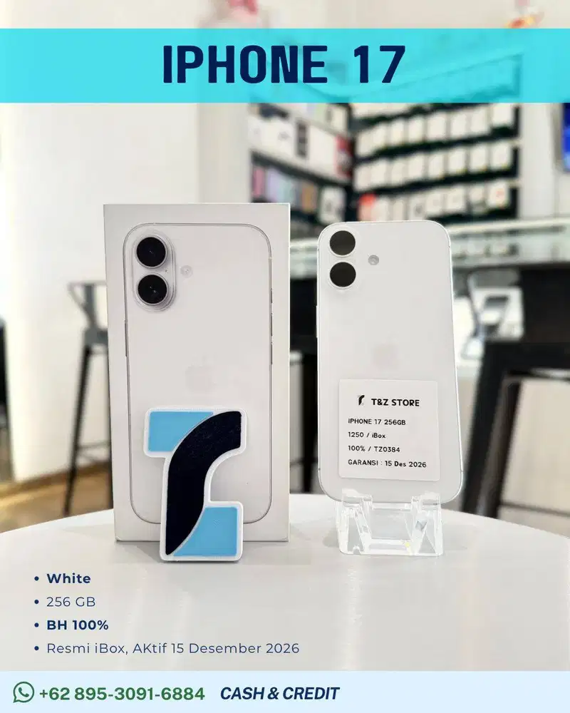 IPHONE 17 256GB - WHITE