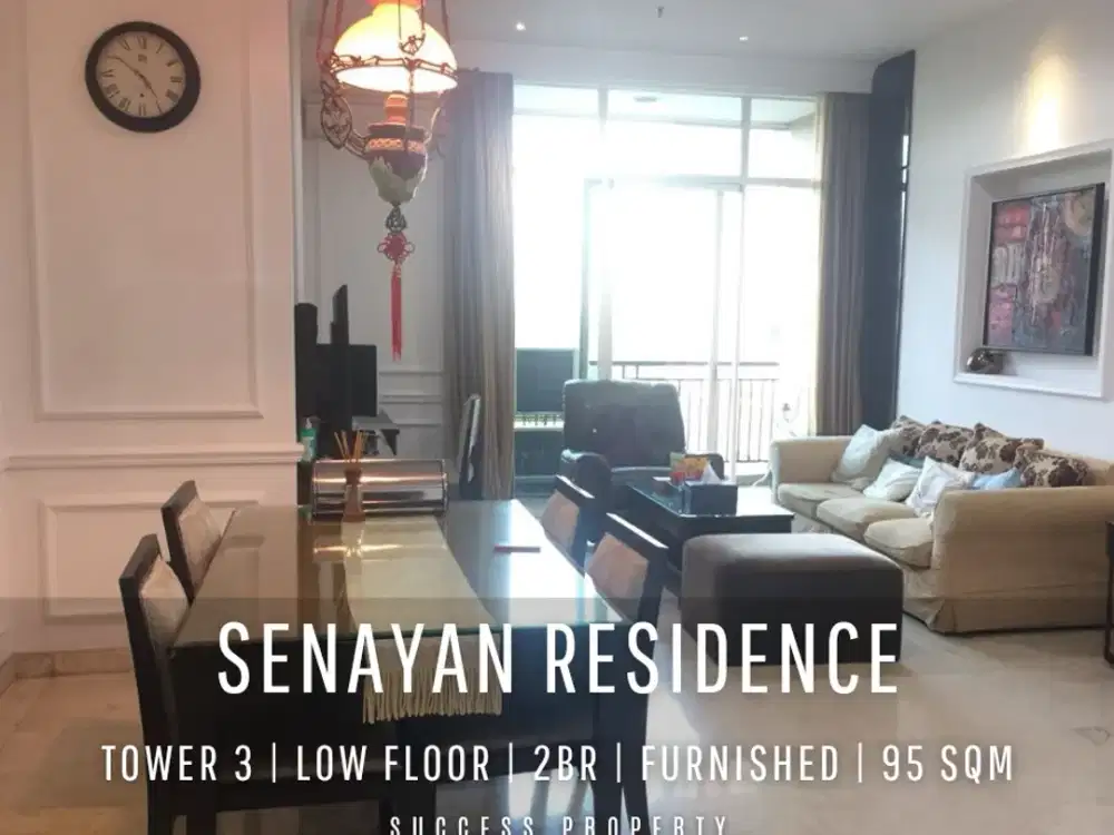 For Rent! Senayan Residence Apartment Tower 3 Fully Furnished with Golf View